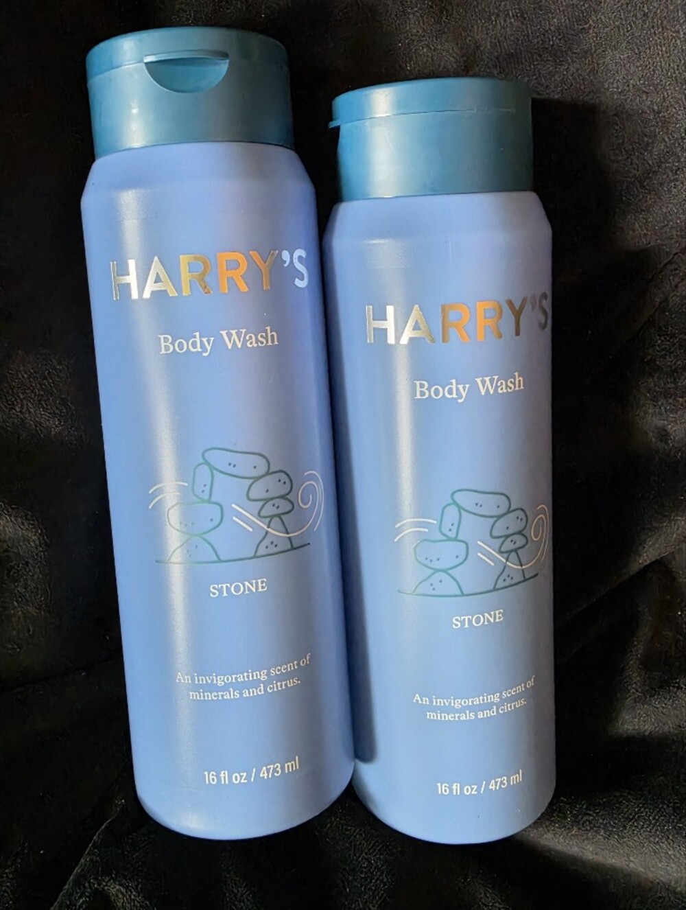 Stone Body Wash — Blue Refreshing Men's Cleanser 2 Pack